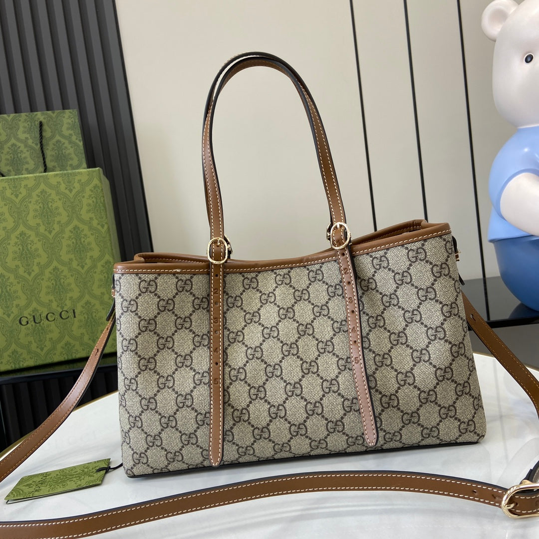Bolso Tote Mediano GG Emblem 38 cm