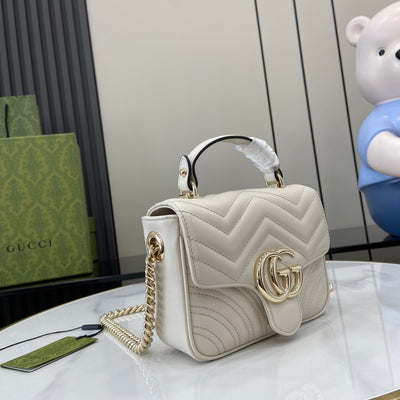 Bolso mini GG Marmont Blanco