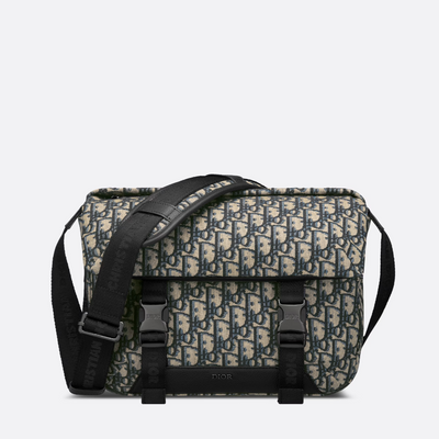 Bolso Messenger Dior Explorer Oblique en jacquard