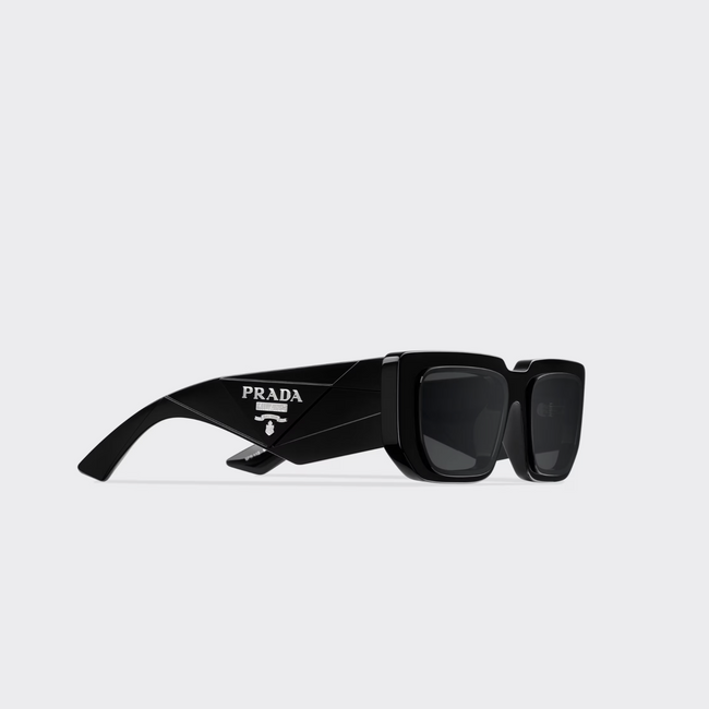 Gafas de sol Prada Symbole Negras Lente Gris Pizarra – mybagandco