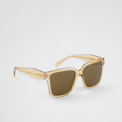 Gafas de sol de la colección Prada Lentes en verde loden