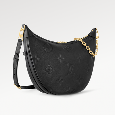 Bolso Loop Hobo Negro
