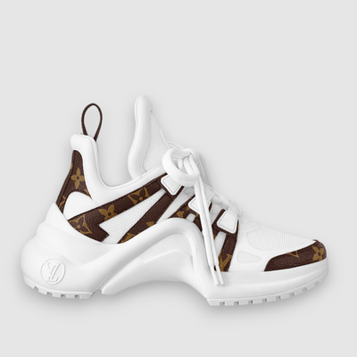 Zapatillas LV Archlight Marron y Blanca