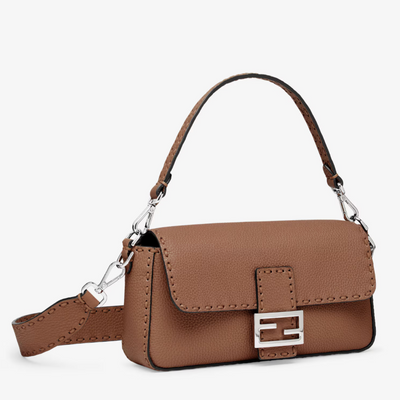 Bolso Baguette Marrón