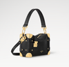 Bolso Side Trunk PM Negro/Dorado