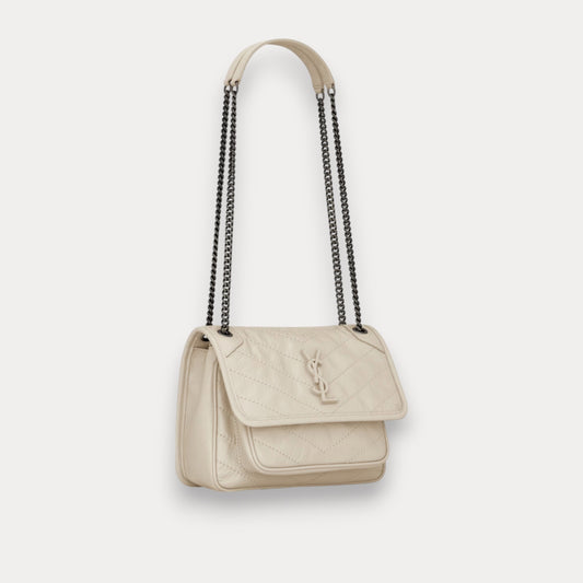 Bolso Baby Niki Blanco 21 cm