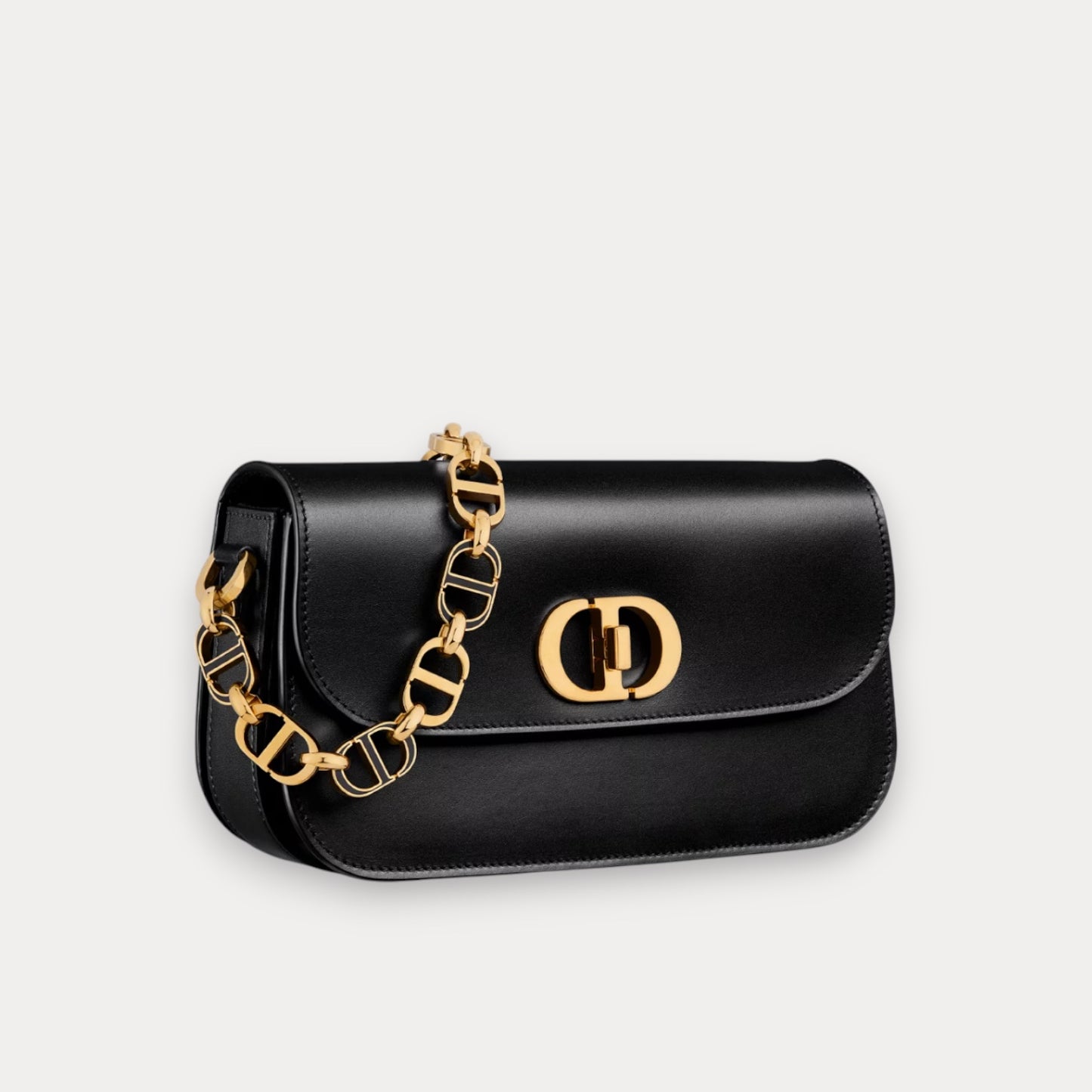 Bolso Montaigne Avenue negro 22 cm