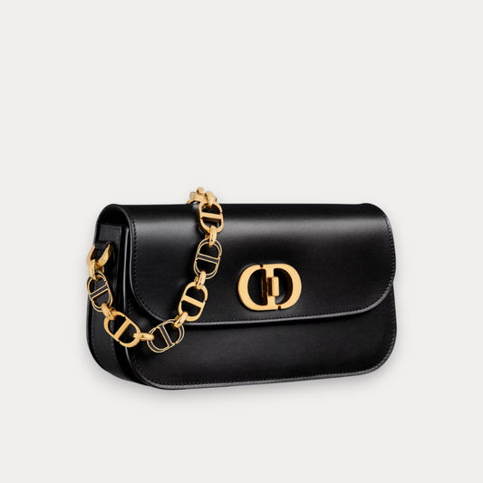 Bolso Montaigne Avenue negro 22 cm