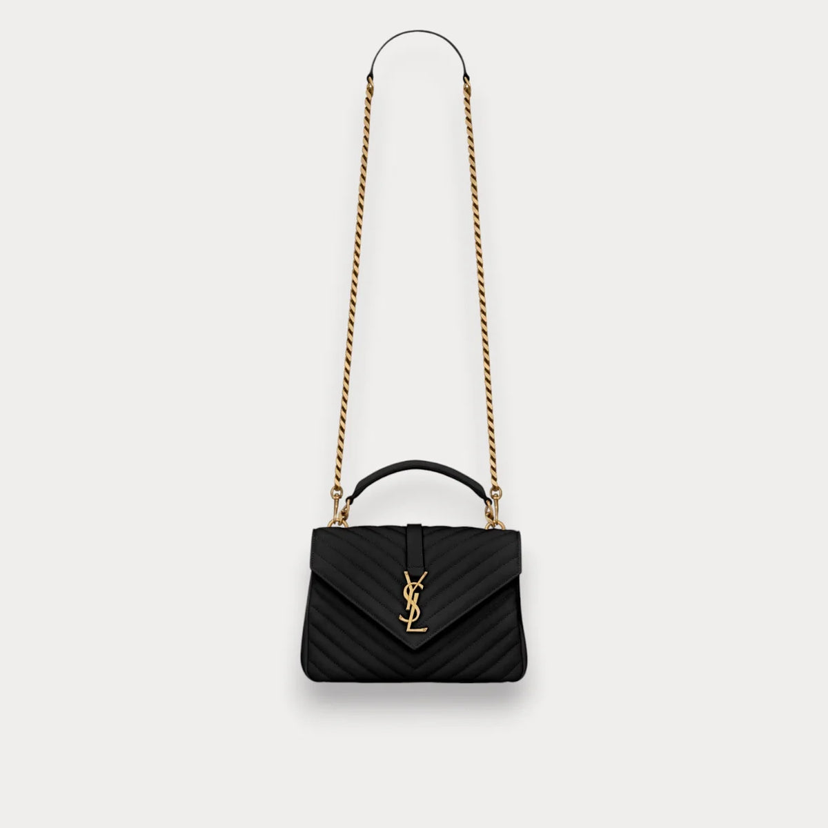 Bolso College Negro 24 cm