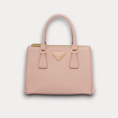 Bolso Galleria Saffiano Rosa 25 cm