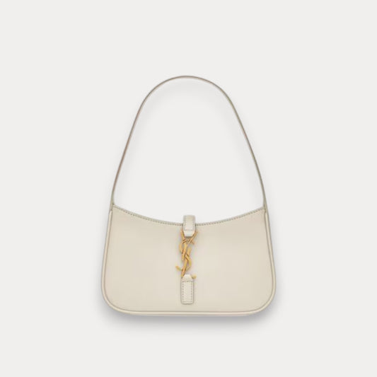 Bolso Le 5 à 7 Blanco 19 cm