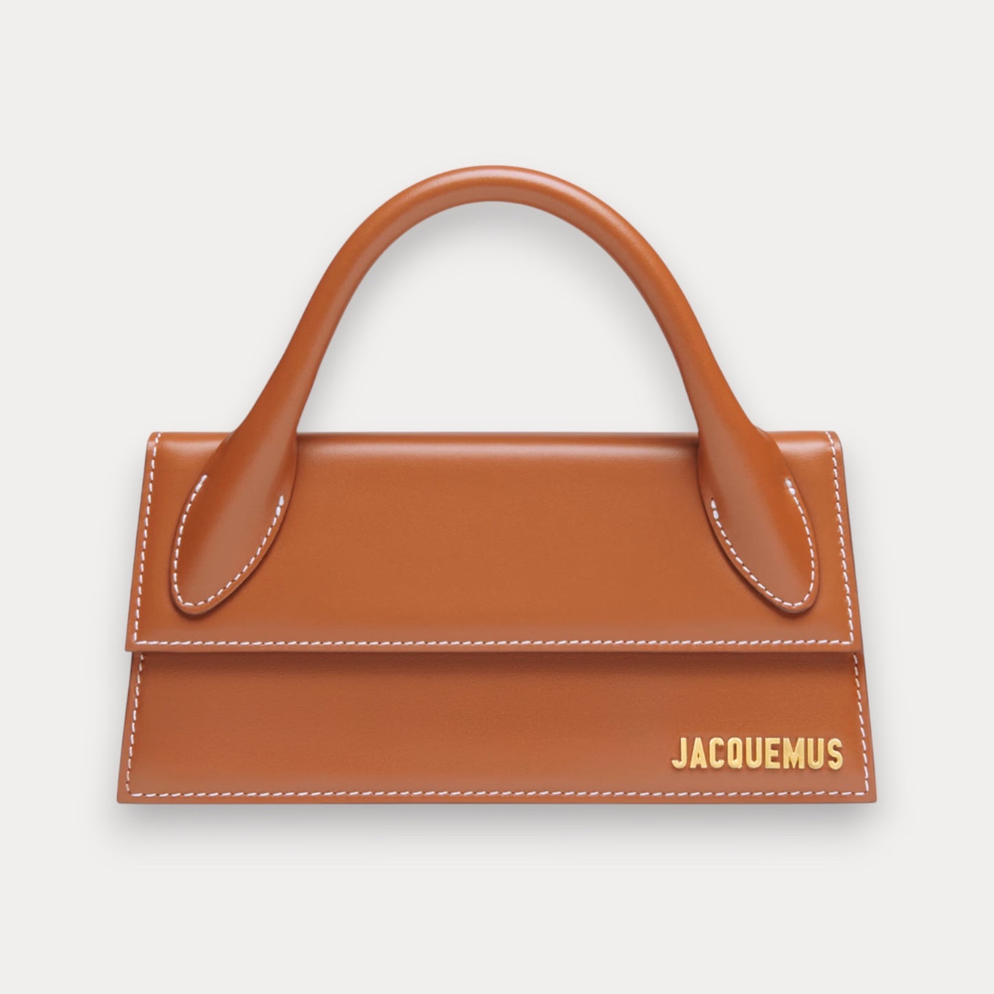 Bolso Le Chiquito Long Marrón 22 cm