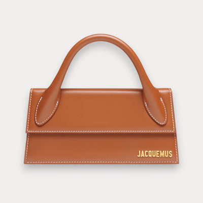 Bolso Le Chiquito Long Marrón 22 cm