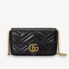 Mini Bolso GG Marmont  Negro 21 cm