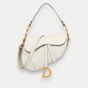 Bolso Saddle blanco 25 cm