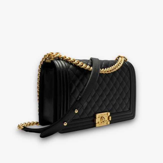 Bolso Boy Chanel Negro 25 cm