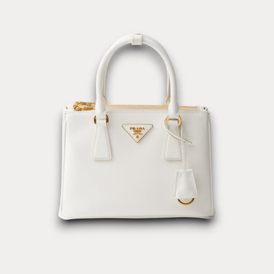 Bolso Galleria Saffiano Blanco 25 cm
