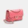 Bolso Pequeño Clásico Rosa 23 cm