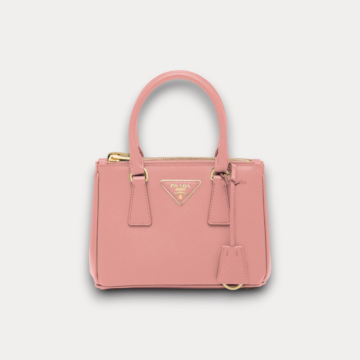 Minibolso Galleria Saffiano Rosa 20 cm