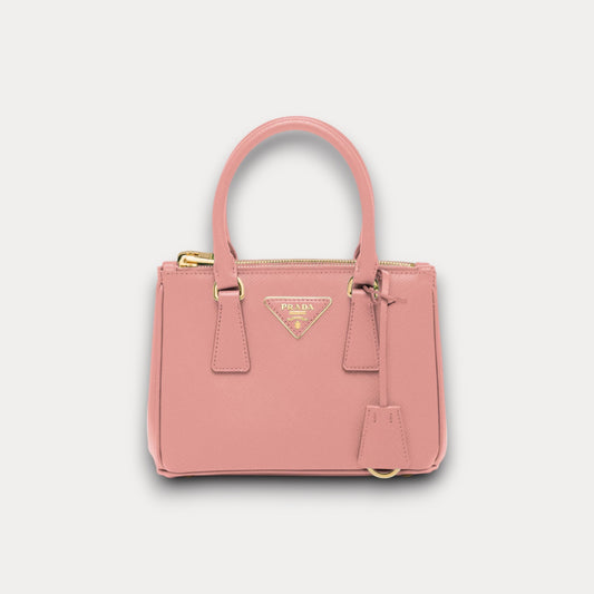 Minibolso Galleria Saffiano Rosa 20 cm