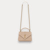 Bolso College Beige 24 cm