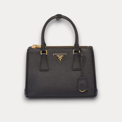 Bolso Galleria Saffiano Negro 25 cm