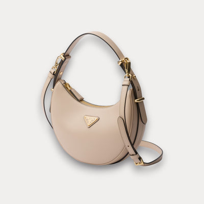 Bolso Bandolera Arqué Arena 22 cm