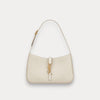 Bolso Le 5 a 7 Piel Blanca 23 cm