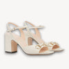 Sandalia Horsebit Blanco