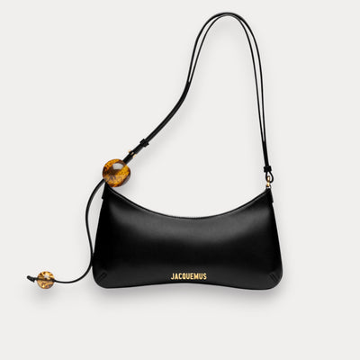Bolso Bisou Perle Negro 27 cm