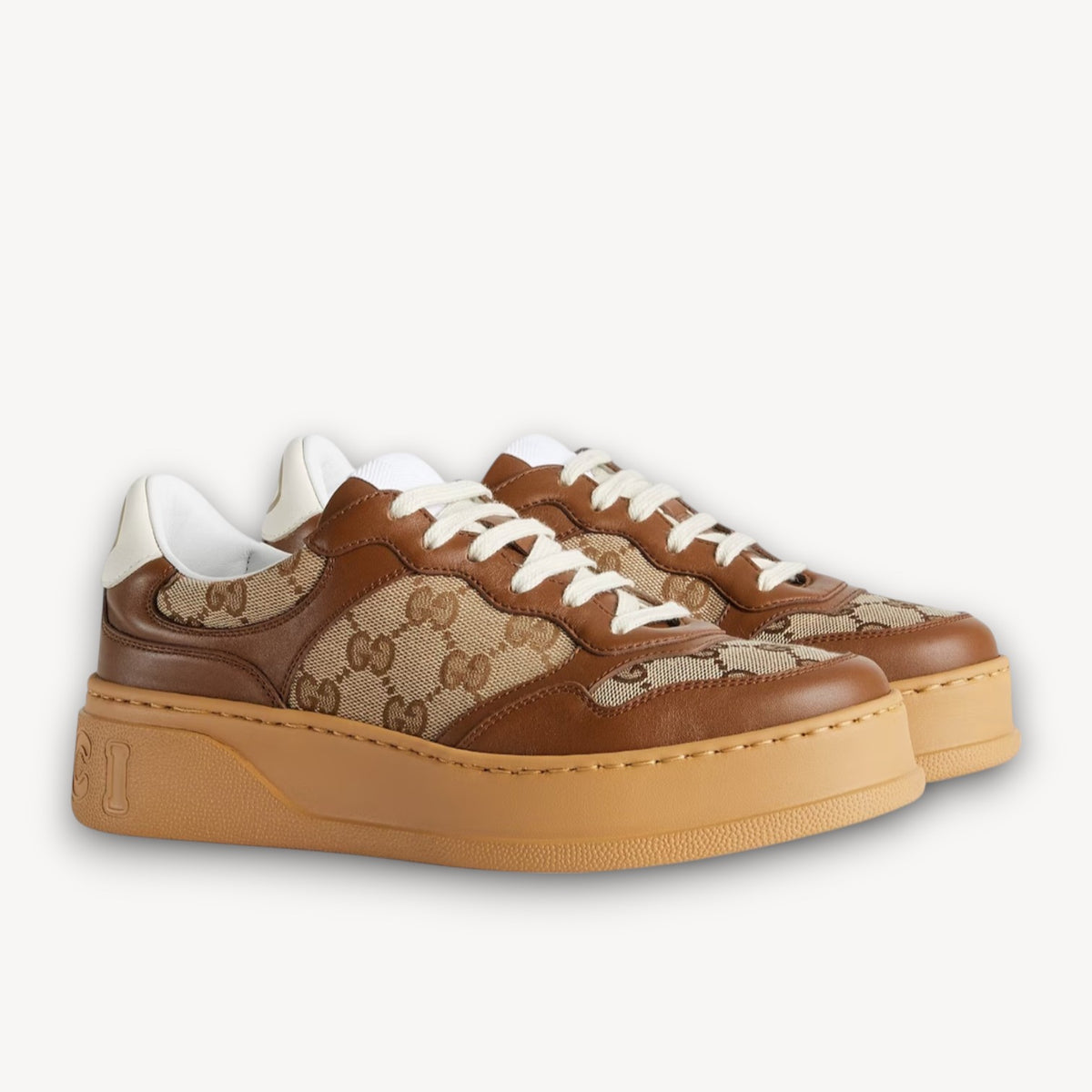 Zapatilla Gucci Marrón