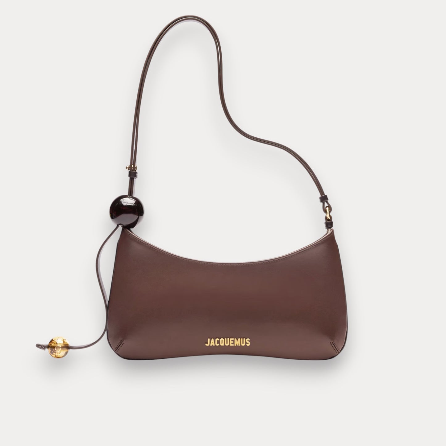 Bolso Bisou Perle Marrón 27 cm