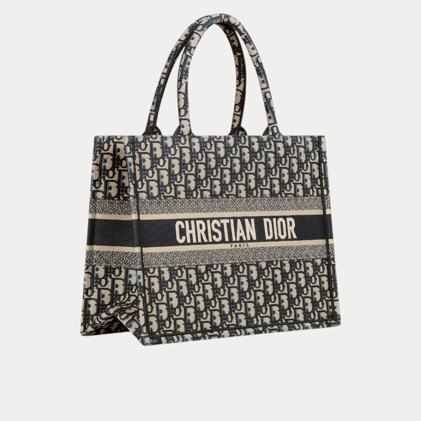 Bolso Book Tote Azul 36 cm