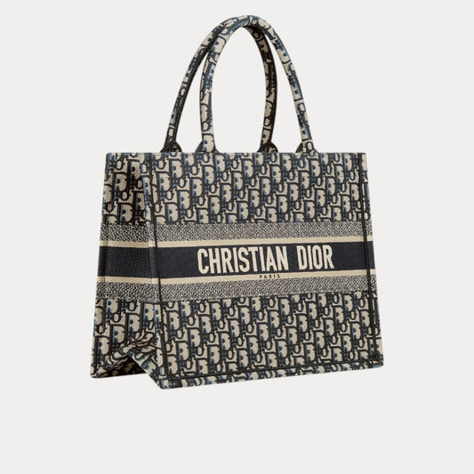 Bolso Book Tote Azul 36 cm