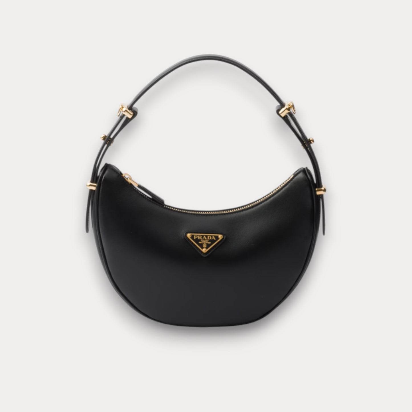 Bolso Bandolera Arqué Negro 22 cm