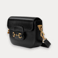 Minibolso de hombro Horsebit 1955 Negro