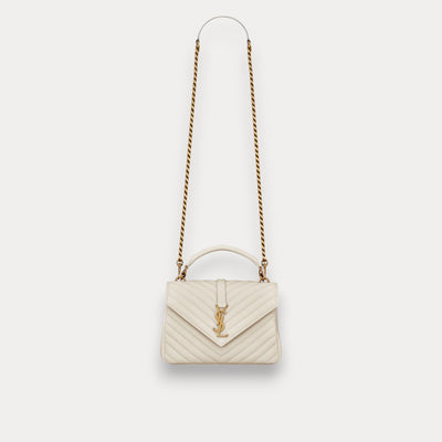Bolso College Blanco 24 cm