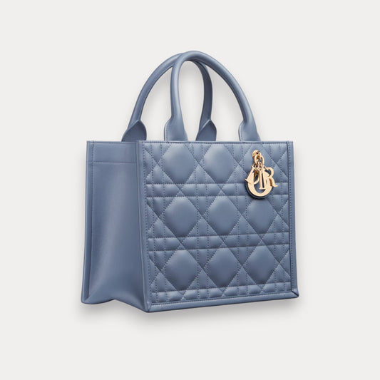 Bolso Book Tote azul 26 cm