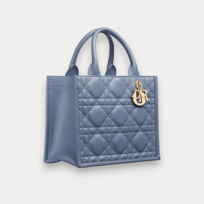 Bolso Book Tote azul 26 cm
