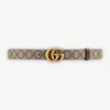 Cinturón GG Marmont reversible 3cm