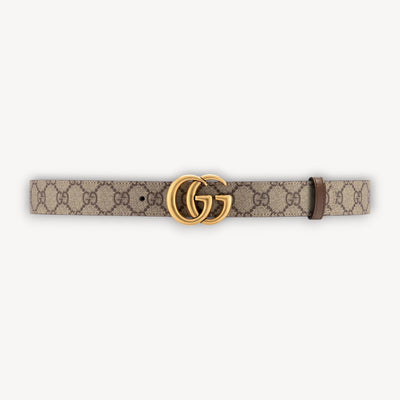 Cinturón GG Marmont reversible 3cm
