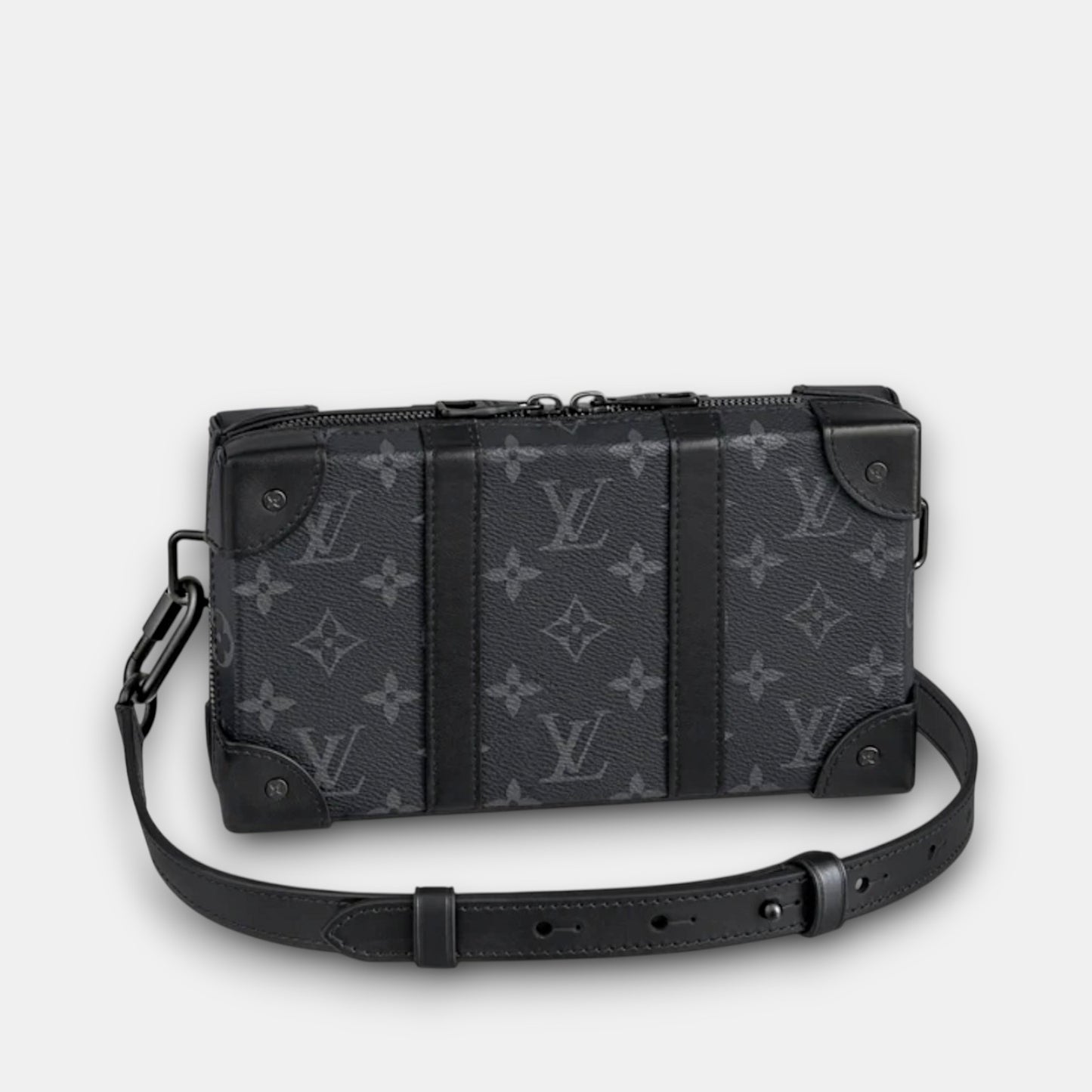 Cartera Trunk Negra/Gris