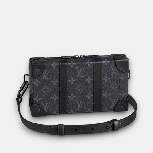 Cartera Trunk Negra/Gris