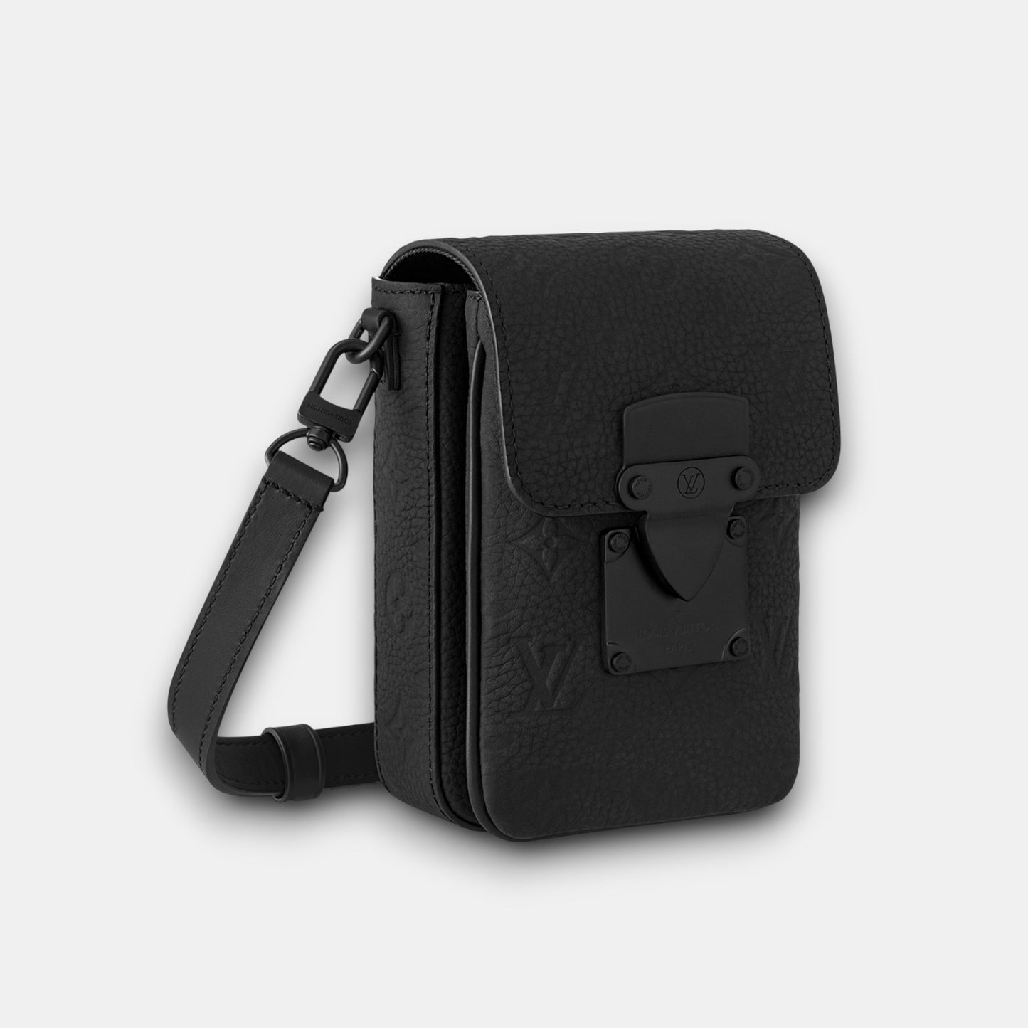Cartera marrón S-Lock Vertical
