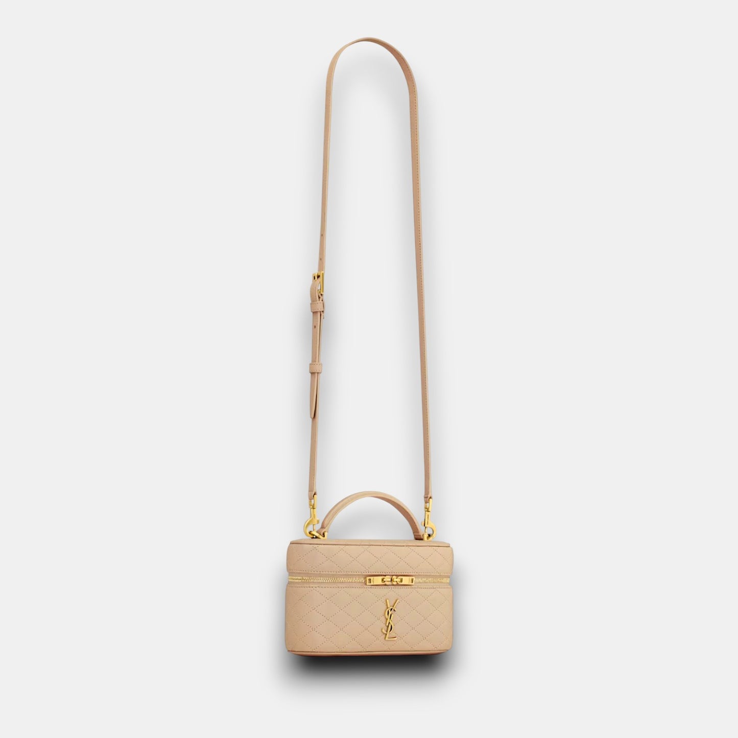 Bolso Gaby Vanity de piel de cordero