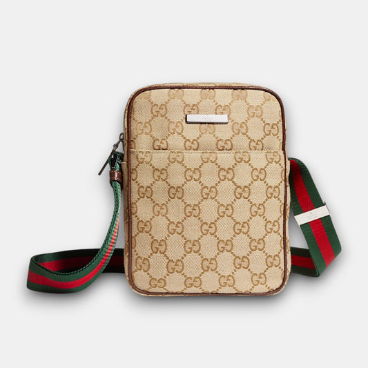 Bolso cruzado pequeño Gucci Tag