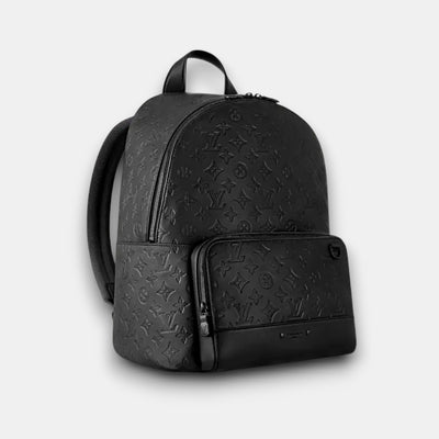Mochila Racer Negra Monograma