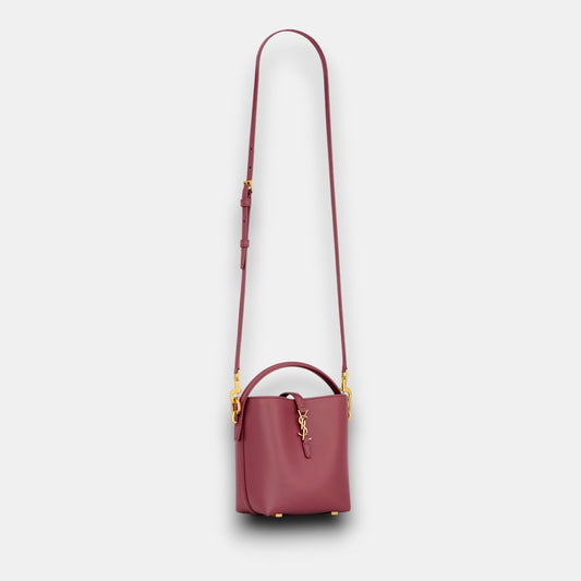 Bolso Le 37 de piel brillante