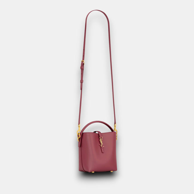 Bolso Le 37 de piel brillante