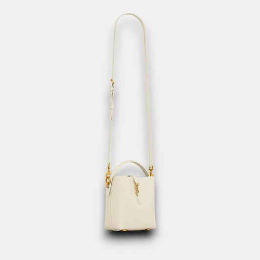 Bolso Le 37 de piel brillante
